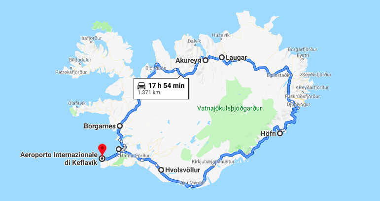 itinerario 7 giorni islanda
